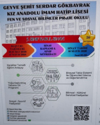 4.sınıftan mezun olan öğrencilere duyuru