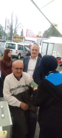 Geyve'de Sağlıklı Yaşam Standı Açıldı