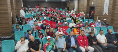 Geyve'de Milli maç heyecanı kursağımızda kaldı