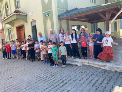 Muhacir Camii'nde Yaz Coşkusu