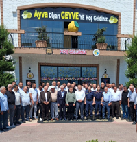 Geyveli Muhtarlardan Veda Yemeği