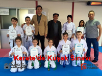 Karate’de Kuşak İmtihanı Yapıldı