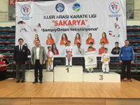 Geyve ilçesi Karate takımlarından 32 Madalya