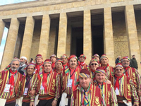 Geyve Folklor ekibi Türkiye 1.'si oldu