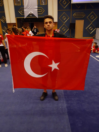 Geyve Sinan Bey MTAL öğrencisi Kerem Yasin Berberoğlu Gençler Balkan Şampiyonu oldu.