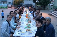 Ahmet Yesevi Okulunda iftar