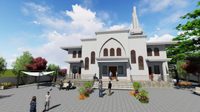 Ali Efe Çini camisi açıldı