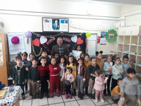 Geyve Atatürk İlk ve Ortaokulunda karne töreni