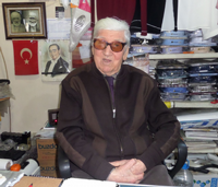 Türkiye'nin en uzun süreli esnafı Sami Hırka