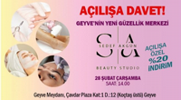 Sedef Akgün Beauty Studio açılışına DAVETLİSİNİZ